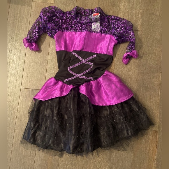 ❤️4 for $25❤️‎ Girls monster high Halloween costume dress size medium - Picture 1 of 2